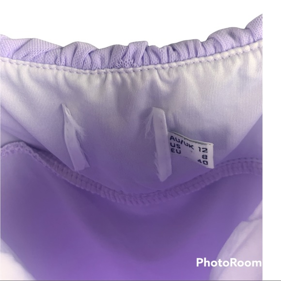 NWOT Princess Polly Penny Lavender Mesh Mini Dress - Picture 11 of 12